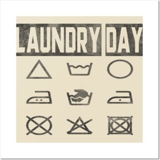 Laundry day Posters and Art